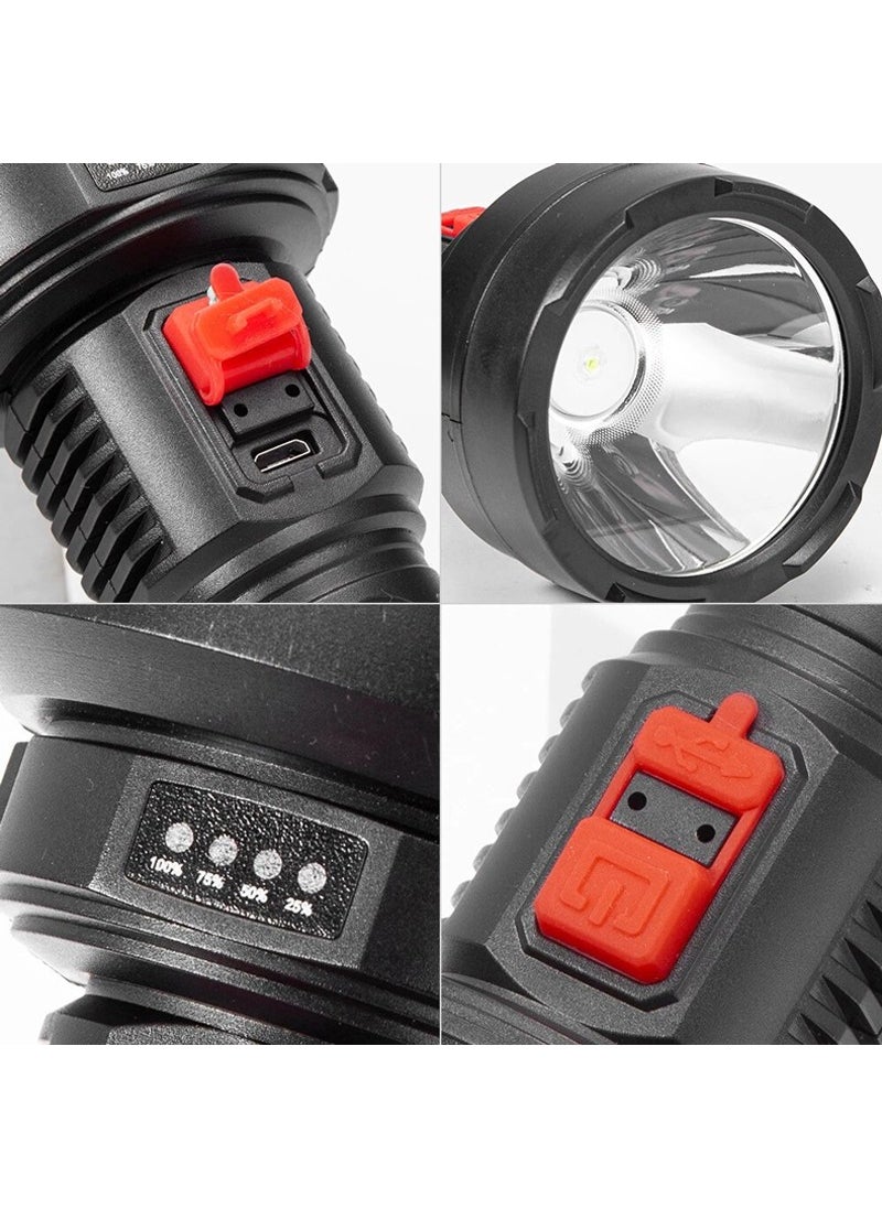 Temiz Pazar Clean Market USB 3-Mode Rechargeable Flashlight  - Image 2