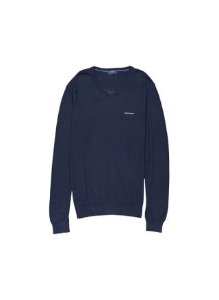 Men V-neck Sweater, Dark Blue - pzsku/ZA7D9B6D02A30E6E8FEAFZ/45/1746216163/876e6c20-5eda-436f-b48f-b53b321d0859