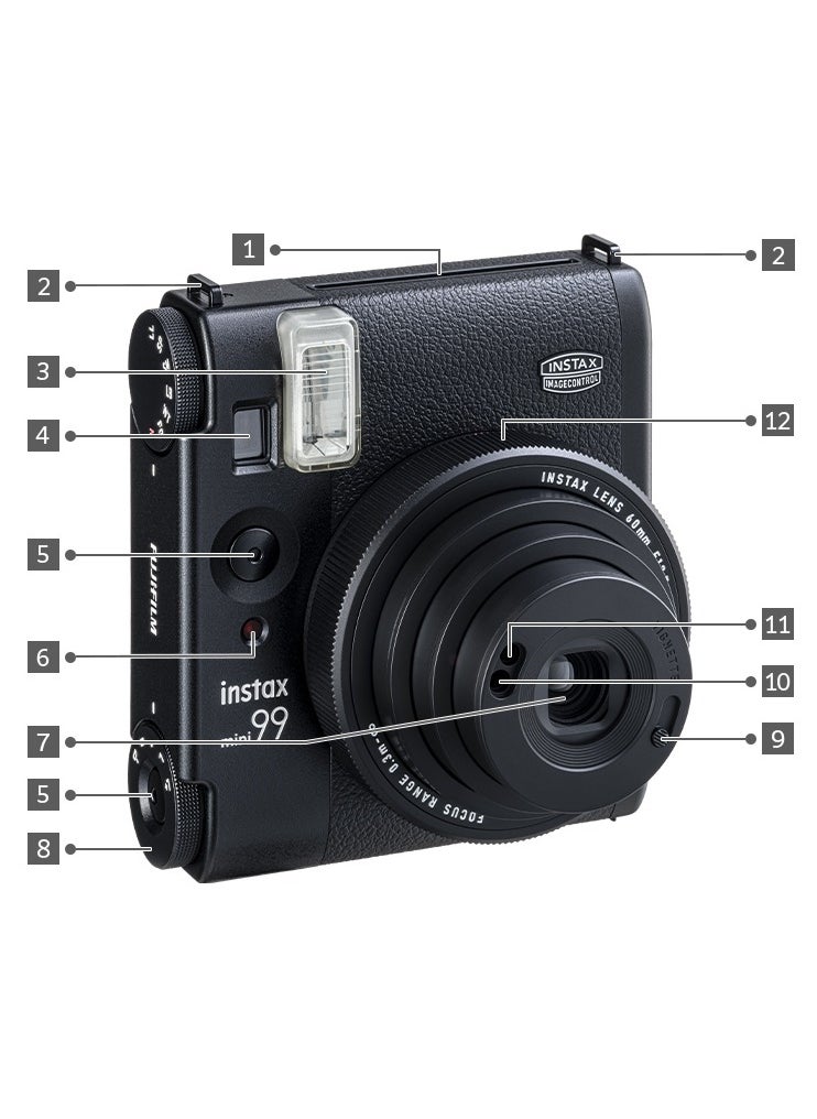 Instax Fujifilm Instax Mini 99 Analog Instant Film Camera New Release  - Image 4