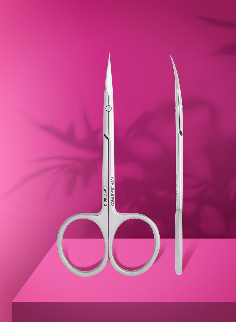STALEKS PRO Professional Cuticle Scissors - EXPERT 50 | TYPE 3 - Image 1
