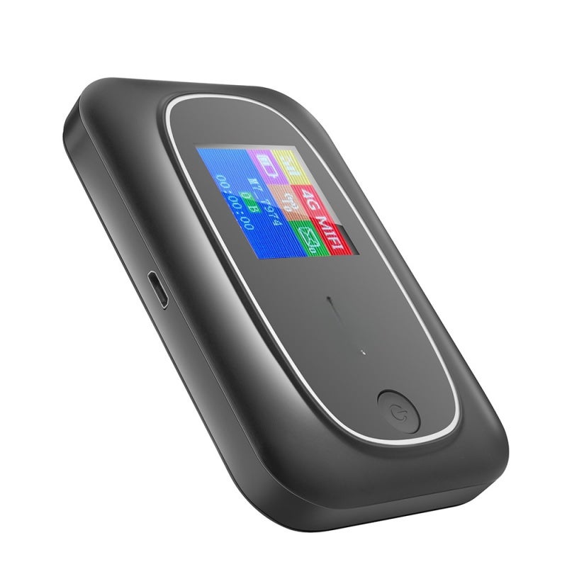 WiFi Device: Black 2000mAh Battery 150Mbps Transmission Rate - Stable Signal Portable 4G LTE Device for On-the-Go Internet, Multi-Device Connection - Image 5