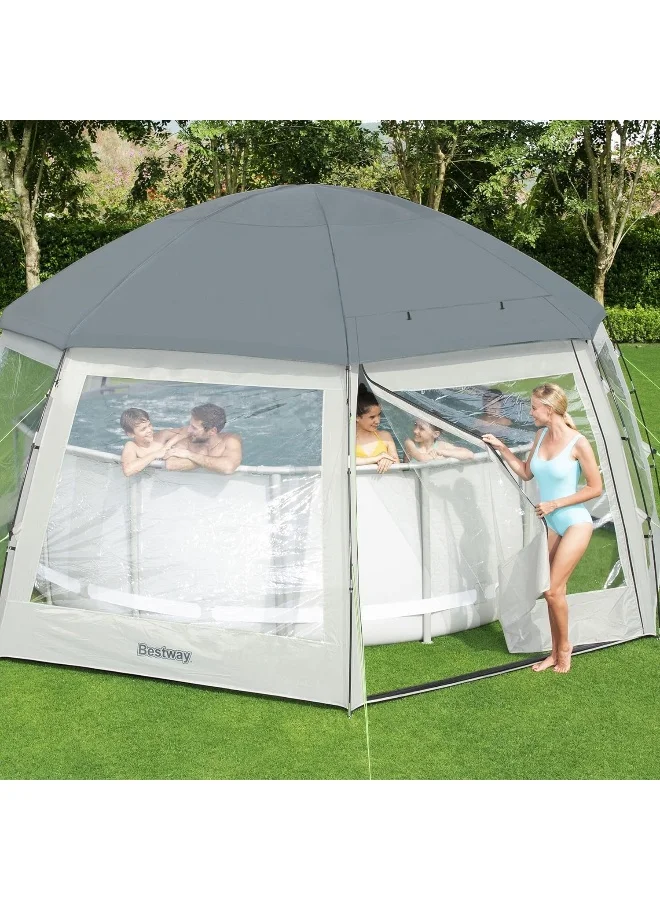 Bestway Flowclear Round Pool Dome 6x6x2.95m
