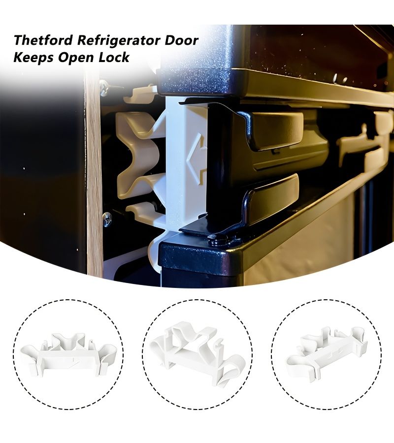 1pc Heavy Duty RV Refrigerator Door Support Frame Stopper - Image 5