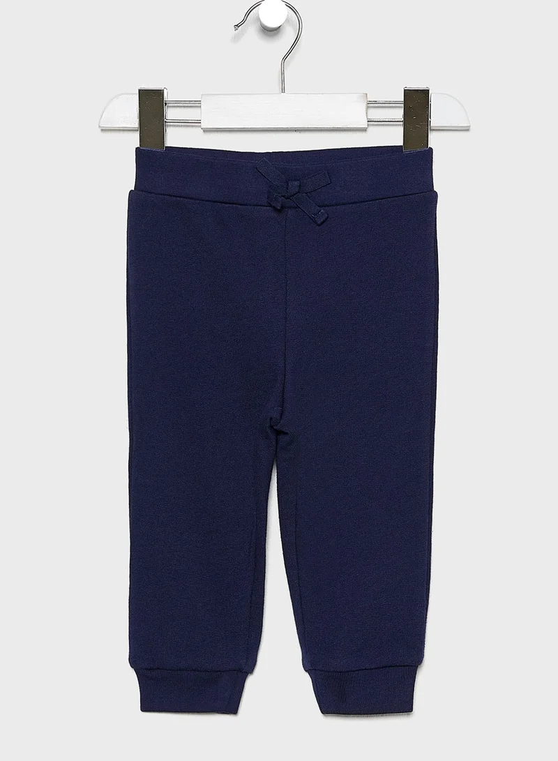 POLO RALPH LAUREN Infant Pocket Detail Hoodie + Sweatpants Set
