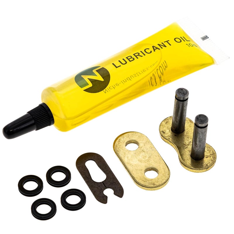 NICHE Gold 525 X-Ring Chain 108 Links with Connecting Master Link - Image 3