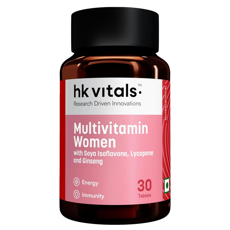 hk vitals Multivitamin For Women (30 Tablets) |With Zinc, - Image 1