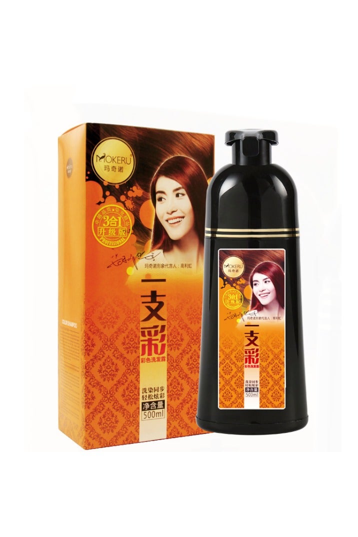 موكيرو شامبو صبغ الشعر الأسود 500 مل - Image 1