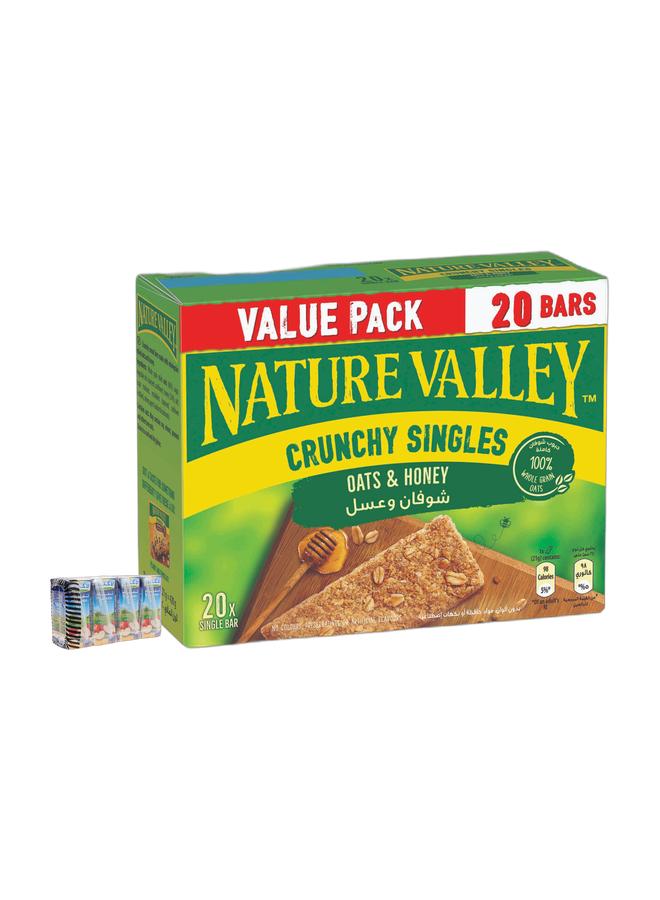 Nature Valley Oats And Honey Crunchy Granola Bars 20 x 21g - Image 1