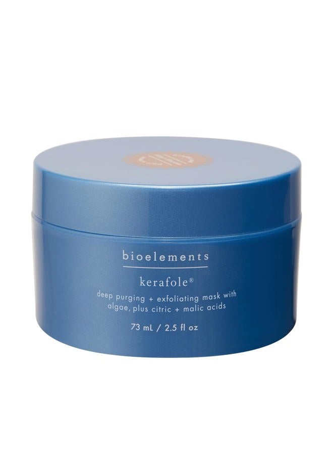 Bioelements Kerafole - 2.5 fl oz - Deep-Purging Facial Mask for Fresh, Radiant Skin - Vegan, Gluten Free - Never Tested on Animals - Image 1