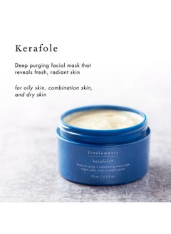 Bioelements Kerafole - 2.5 fl oz - Deep-Purging Facial Mask for Fresh, Radiant Skin - Vegan, Gluten Free - Never Tested on Animals  - Image 3