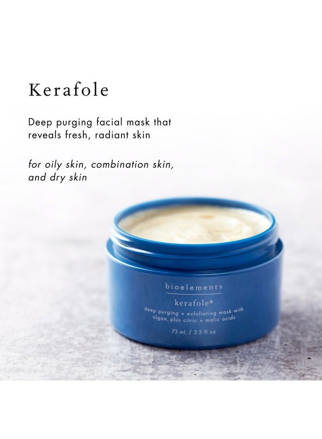 Bioelements Kerafole - 2.5 fl oz - Deep-Purging Facial Mask for Fresh, Radiant Skin - Vegan, Gluten Free - Never Tested on Animals - Image 3