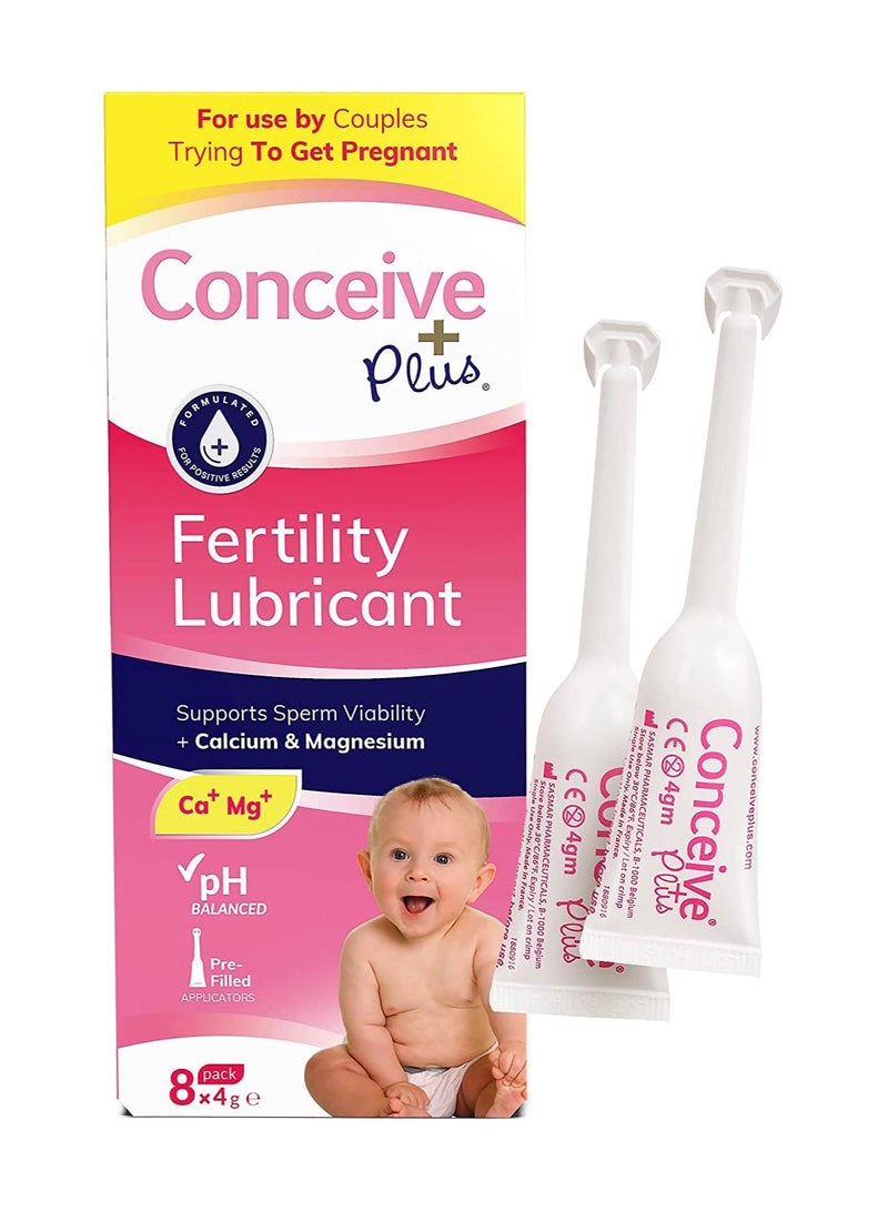 sasmar Conceive Plus Fertility Lubricant pH Balanced Calcium and Magnesium