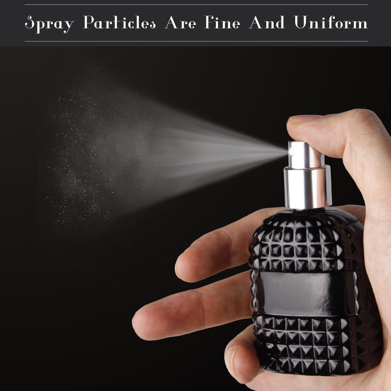 Gsteng 2 Pack Refillable Spray Perfume Bottles, 30ML Thick Glass Empty Perfume Bottles, Perfume Atomizer Travel Cologne Sprayer Bottles - Image 4