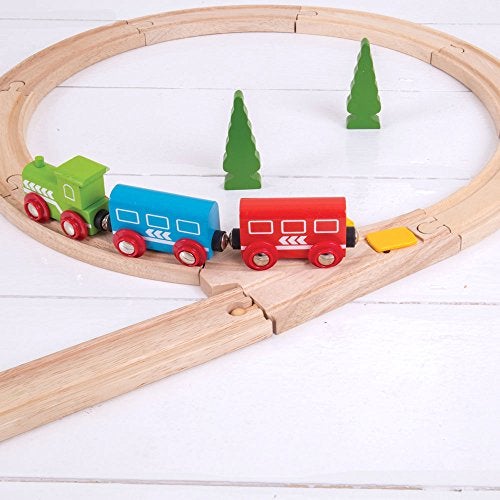 Bigjigs Rail Mechanical Switches (Pack of 2) - Other Major Wooden Rail Brands are Compatible - Image 4