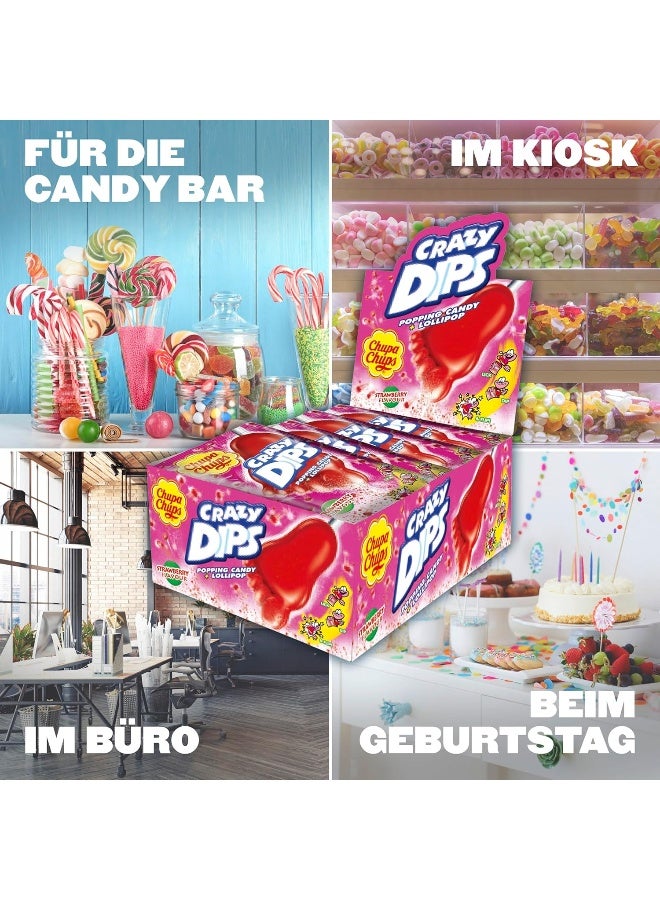 Chupa Chups Crazy Dip "Strawberry" 11.85OZ/336G - Image 4