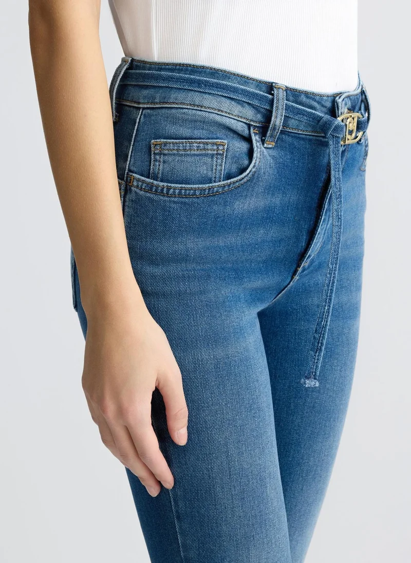 Liu Jo Bootcut jeans with belt