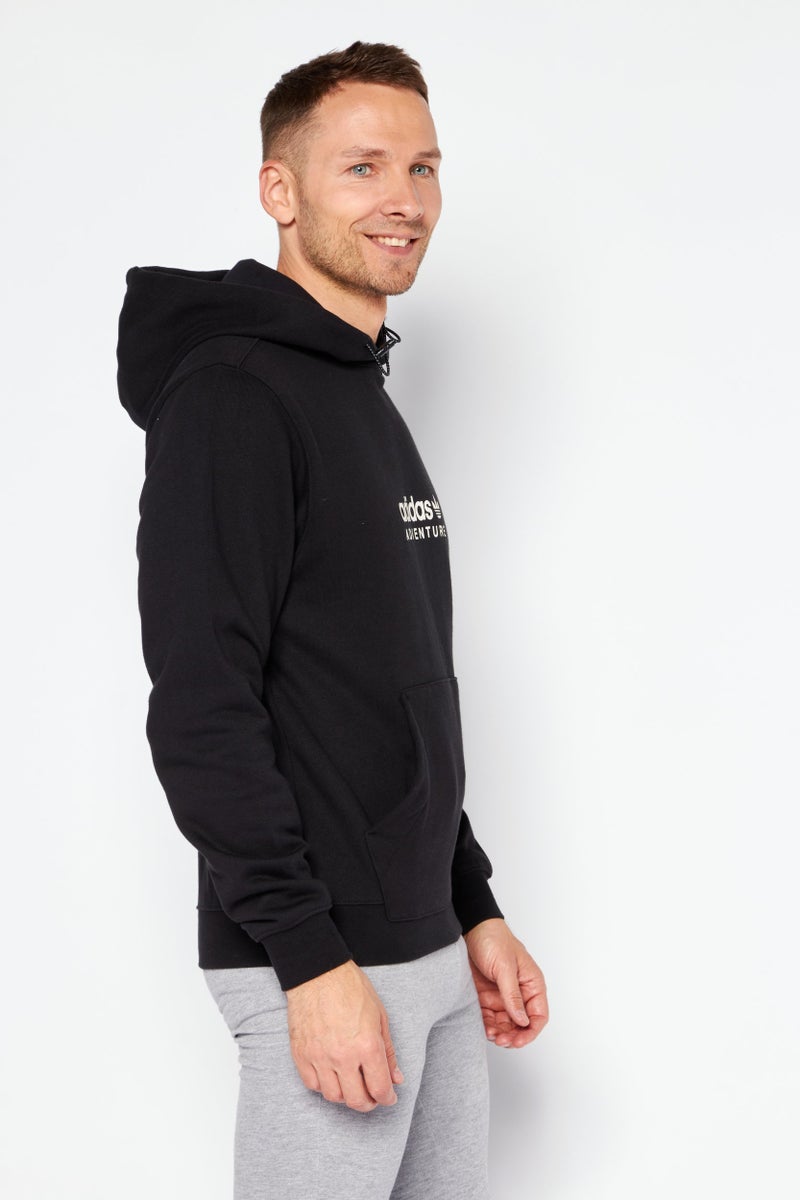 adidas Originals Men Sportswear Fit Training Hoodie, Black  - Image 3