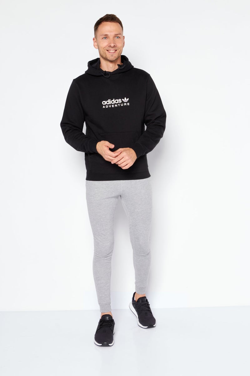 adidas Originals Men Sportswear Fit Training Hoodie, Black  - Image 2