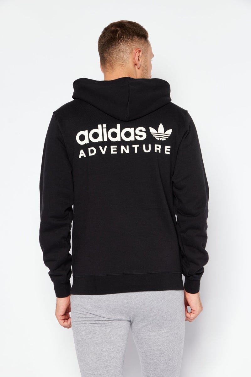 adidas Originals Men Sportswear Fit Training Hoodie, Black  - Image 4