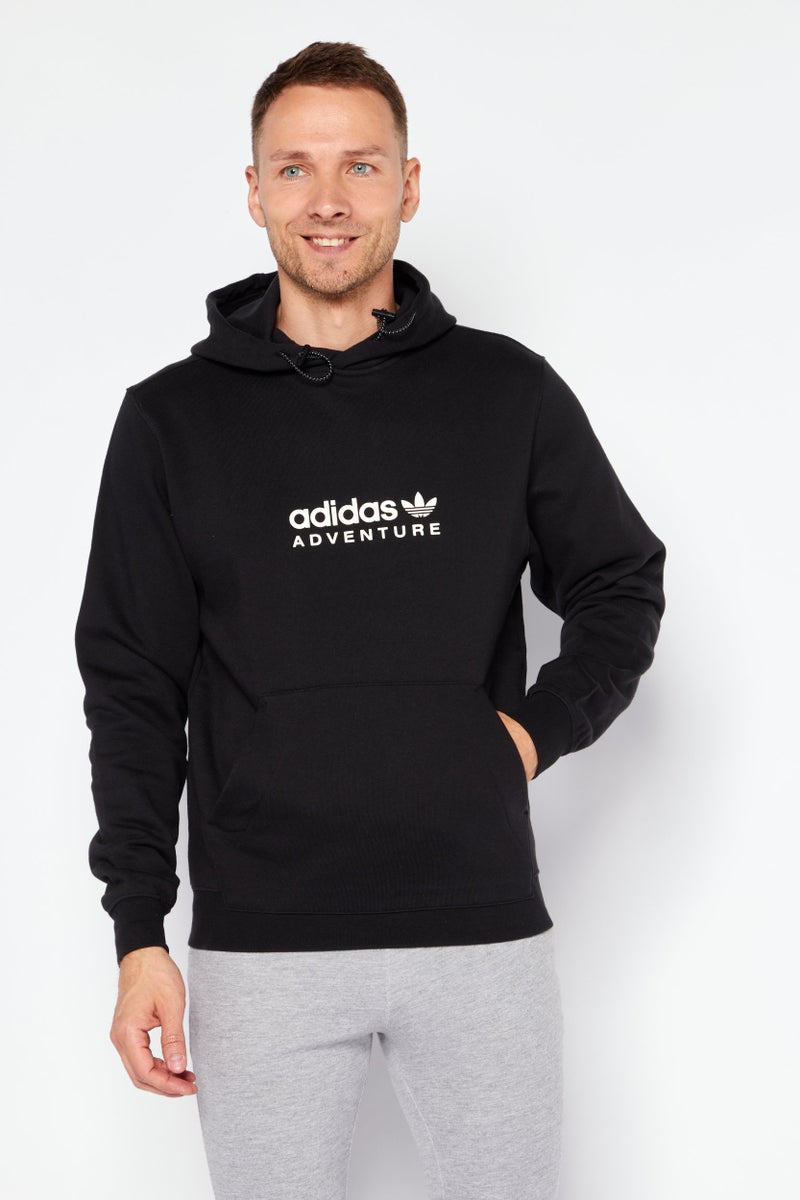 adidas Originals Men Sportswear Fit Training Hoodie, Black  - Image 1
