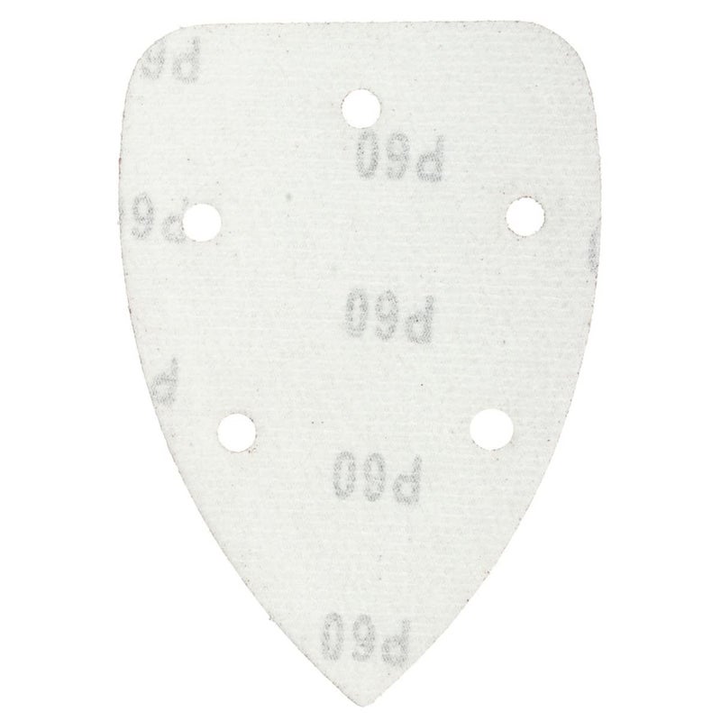 klarako Triangular Sandpaper 50PCS Triangle Sanding Discs Sandpaper 5 Hole 40/60/ 80/100/ 120/180/ 240/320/ 400/800 Grits Triangular Sanding Discs - Image 5