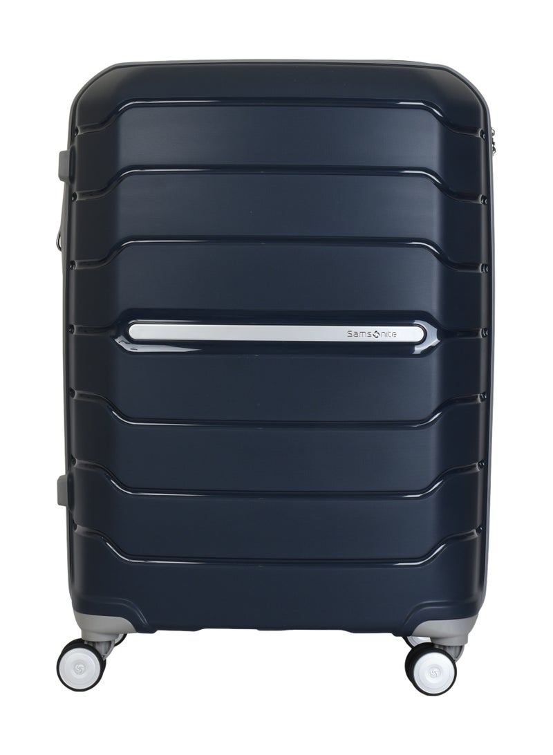 سامسونايت حقيبة سفر فريفورم صلبة بعجلات دوارة (مقاس 68/24) - لون كحلي - Image 1