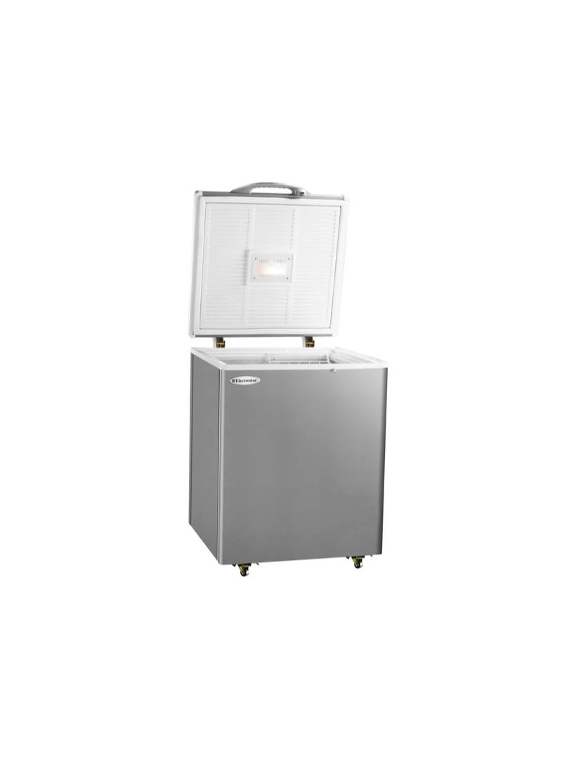 إلكترو ستار ديب فريزر الكتروستار 220 لتر افقي سلفر لمبة داخلي استانلس ديجيتال LC220SLSTD - Image 3