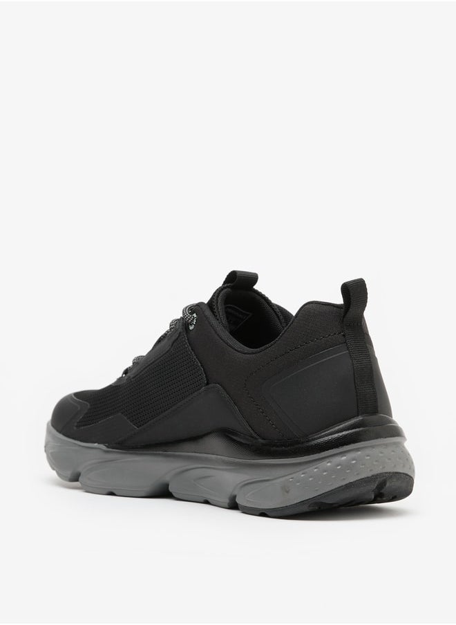 Lee Cooper Men's Textured Low Ankle Lace-Up Sneakers  - Image 2