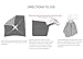 Umttery Bed Sheet Detangler Keep Bed SheetsDuvet CoversBlankets from Tangling Twisting Balling in Washer and Dryer 2 pcsWhite - Image 4