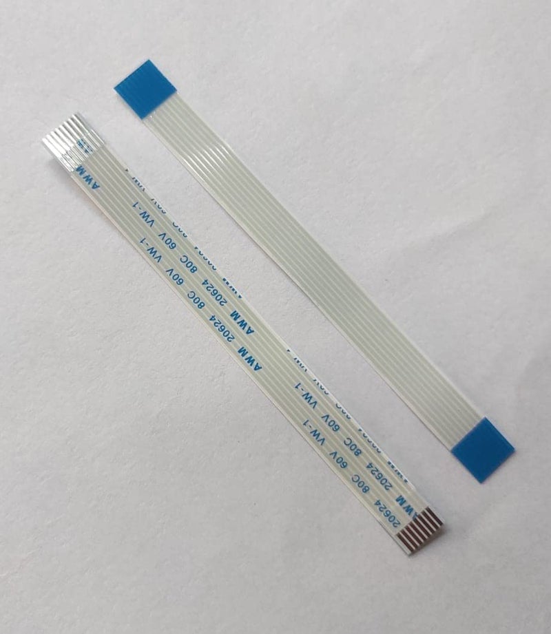 DLEIN 8 Pin 1.0mm Pitch A-Type SAME Side pin(10CM-4 INCH) Length flat flexible FFC/FPC LVDS Ribbon Wire Flat Cable for Module Camera digital camcorders, laptops, LCD TVs, LCD monitors etc(1Pcs) - Image 2