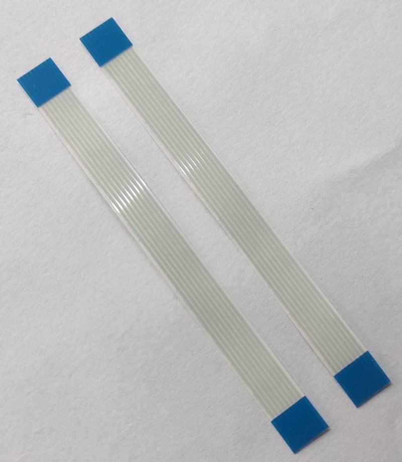 DLEIN 8 Pin 1.0mm Pitch A-Type SAME Side pin(10CM-4 INCH) Length flat flexible FFC/FPC LVDS Ribbon Wire Flat Cable for Module Camera digital camcorders, laptops, LCD TVs, LCD monitors etc(1Pcs) - Image 3