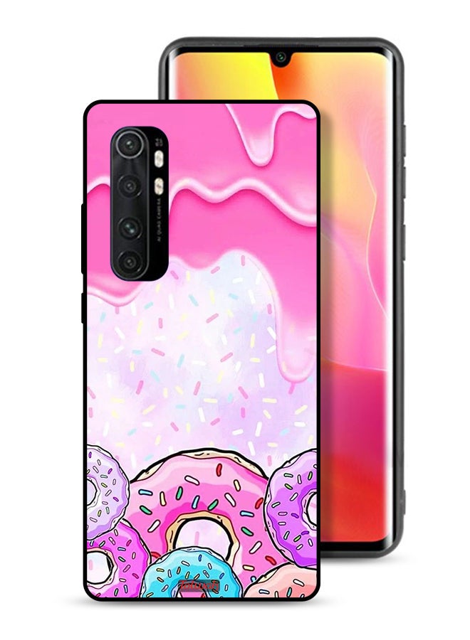 Tolwak Xiaomi Mi Note 10 Lite Protective Case Cover Donut Colors - Image 1