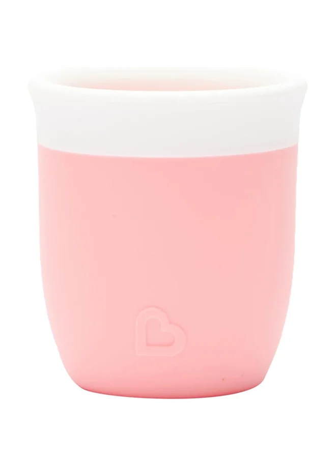 Munchkin C'est Silicone Open Toddler And Baby Cup, 4 Months+, 60Ml, Coral