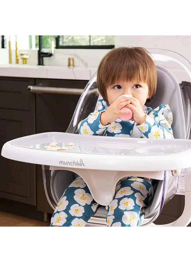 Munchkin C'est Silicone Open Toddler And Baby Cup, 4 Months+, 60Ml, Coral