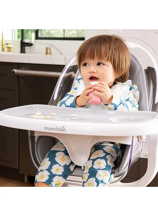 Munchkin C'est Silicone Open Toddler And Baby Cup, 4 Months+, 60Ml, Coral