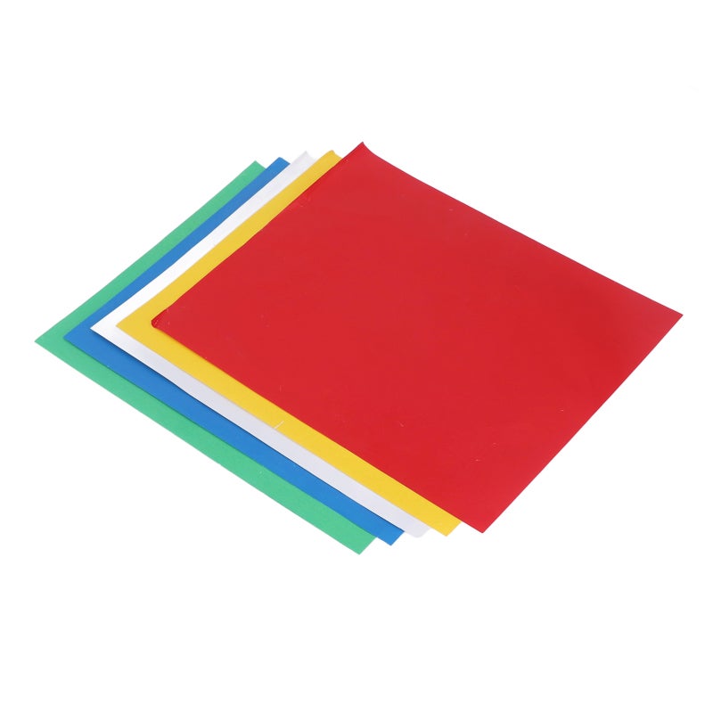 Transfer Paper: 5 Colors Water Soluble - Clear Pattern Reusable Carbon Paper for Embroidery Tracing, DIY Crafts & Fabric, Wood, Leather Surfaces - Image 5