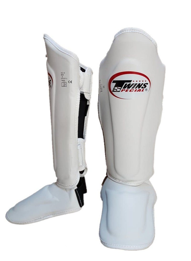 Twins Special حماية الساق SGL10 باللون الأبيض XLARGE - Image 1