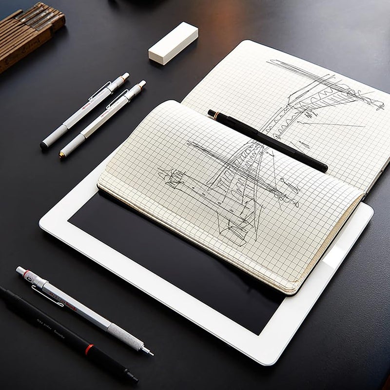 Rotring , Mechanical Pencil - 800+ HYBRID STYLUS BLACK (0.5 MM). - Image 5