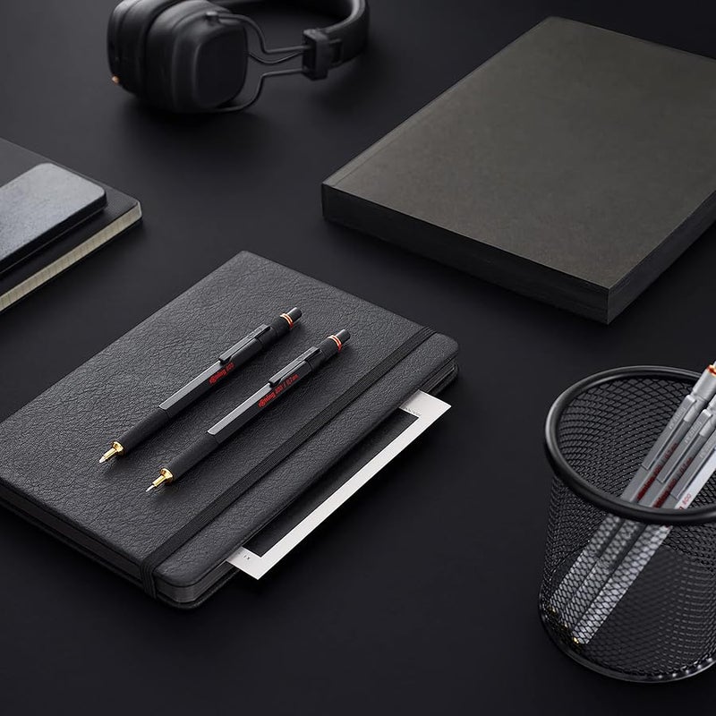 Rotring , Mechanical Pencil - 800+ HYBRID STYLUS BLACK (0.5 MM). - Image 4