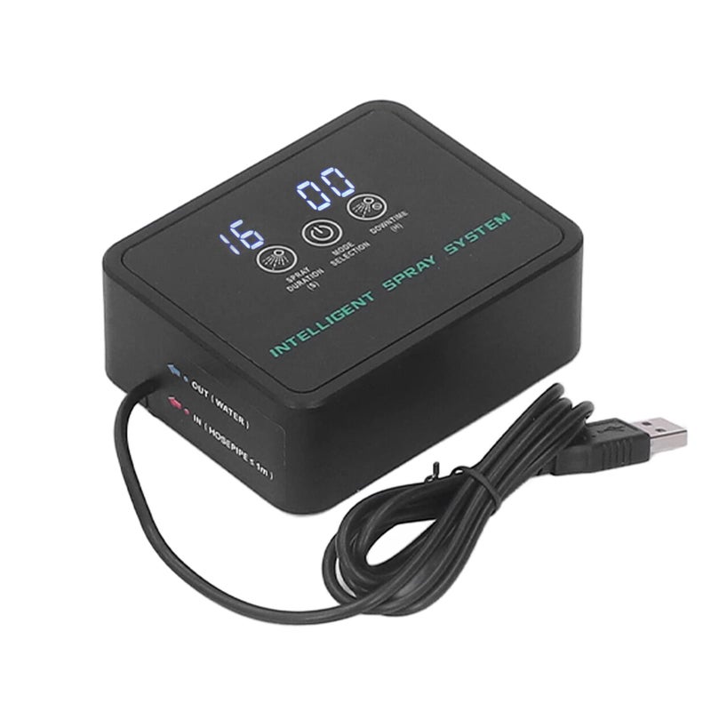 Automatic Reptile Humidifier Fogger With 360 Degree Rotatable Nozzle ABS Plastic - Image 4