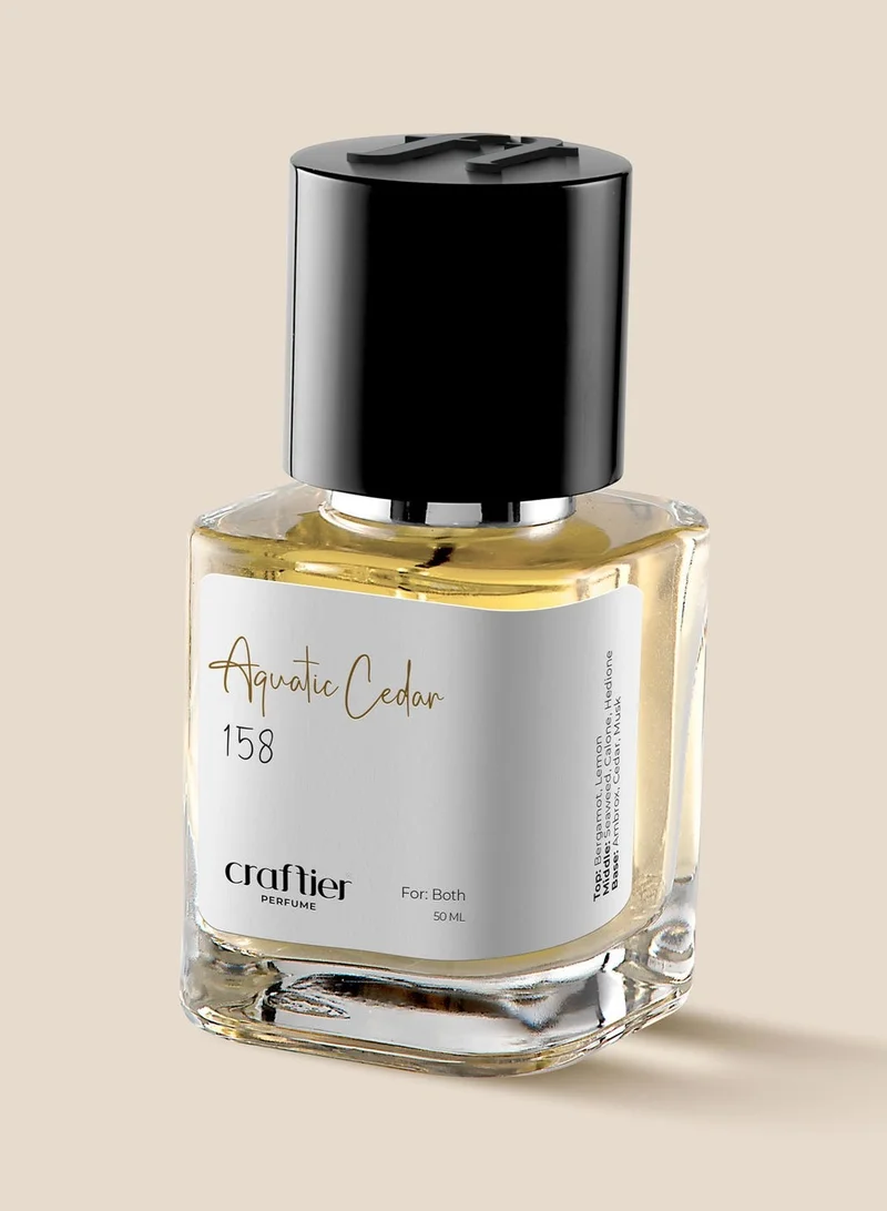 AQUATIC CEDAR - Inspired of-MEGAMARE, Eau De Parfum for Men & Women - 50ml, Long Lasting Aromatic Fragrance Upto 16 Hrs, Travel Size Unisex Perfume