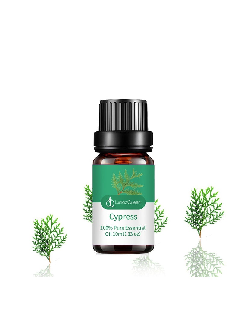 LurnaoQueen Pure Cypress Essential Oil 10 ML 
