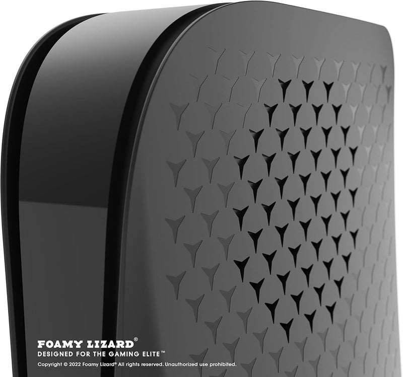 Foamy Lizard StealthPlates PS5 Cooling Vent Faceplate for The Playstation 5 Console, Replacement Shell Accessories, Protective High Strength ABS, Vents, Precision Fit (Black Viper - Disc Edition) - Image 4