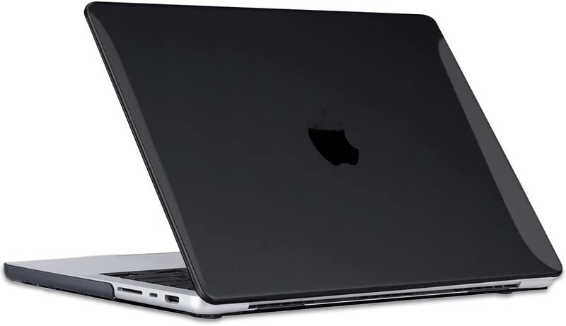 MOCA Compatible with MacBook Pro 13 inch Case M2 2024 2023 2022-2016 A2338 M1 A2251 A2289 A2159 A1989 A1708 A1706 with/Without Touch Bar, Plastic Hard Shell Case Cover (Crystal Black) - Image 3