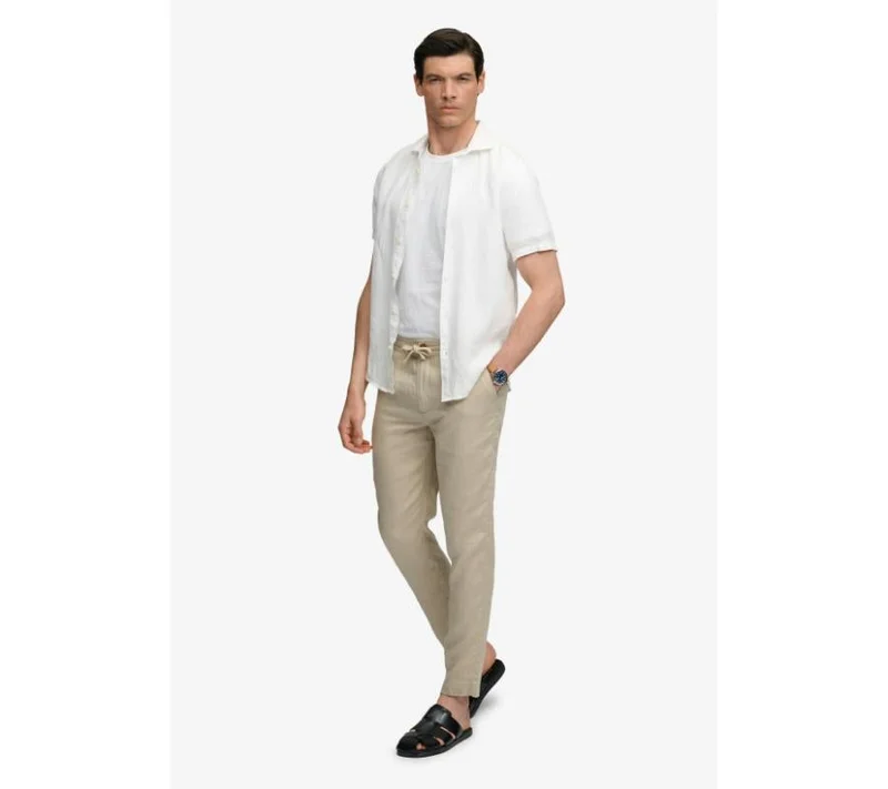 Superdry  Merchant Linen Pant for Men | Best Price UAE