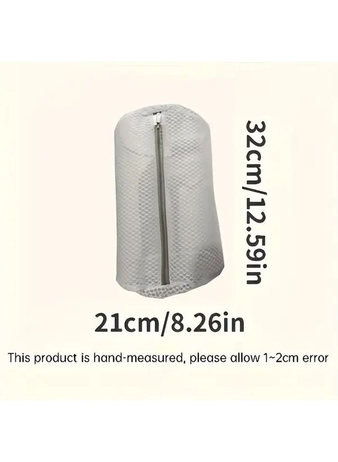 كيس غسيل الأحذية الأسطواني 360 حماية قابلة لإعادة الاستخدام لتخزين الغسيل من البوليستر - Image 4