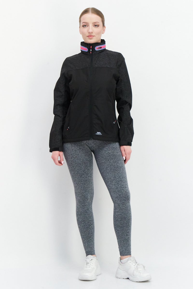 Trespass Women Brand Logo Windbreaker Jacket, Black - Image 4