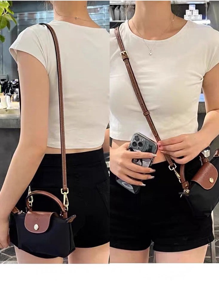 General - Mini Top Handle Purse for Women，Shoulder Tote Bags Crossbody Weekend Satchel Handbag With Strap - Image 1
