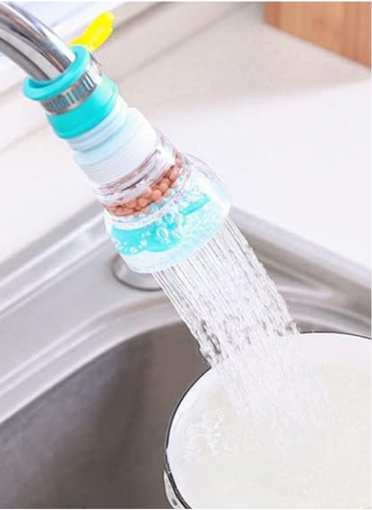 Perfii Water Filters with Mineral Stone Effective Filtering for Kitchen and Bathroom Accessories Adjustable Water Tap Extender  - Image 4