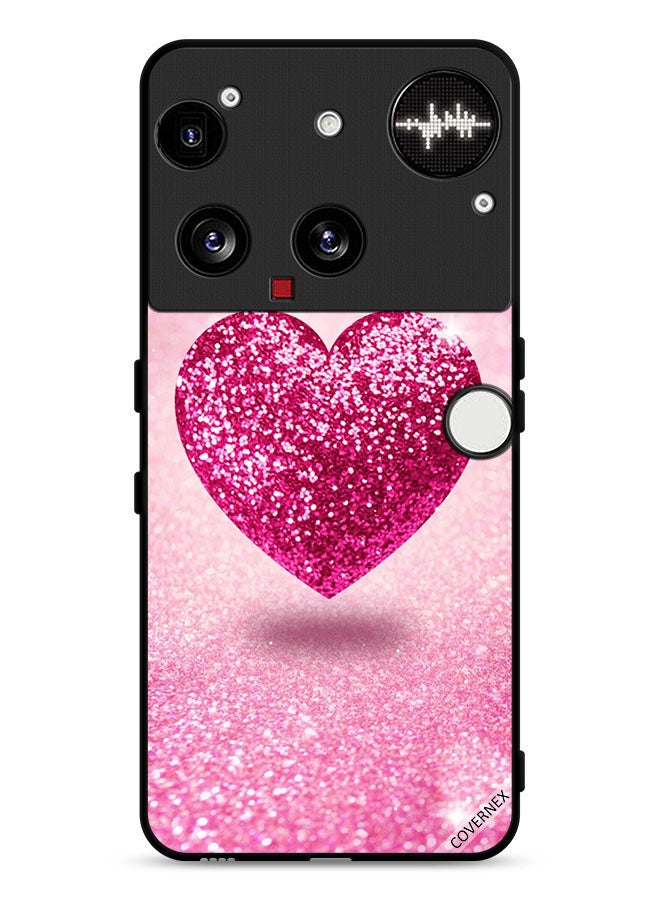 Covernex Nothing Phone (3) Protective Case Cover Glitter Heart - Image 1